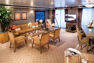 Морской круизный лайнер Seven Seas Voyager (Regent Seven Seas Cruises)