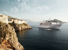 Морской круизный лайнер Silver Wind (SilverSea Cruises)