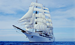 Морской круизный лайнер Sea Cloud II (Sea Cloud Cruises)