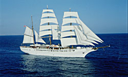Морской круизный лайнер Sea Cloud II (Sea Cloud Cruises)